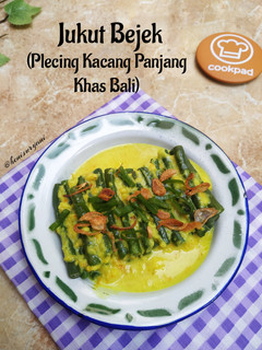 Foto resep 276. Jukut Bejek(Plecing Kacang Panjang Khas Bali)