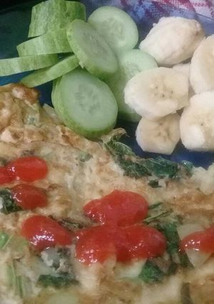 Foto resep Telur dadar (menu diet)