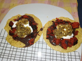 Tostadas de chorizo