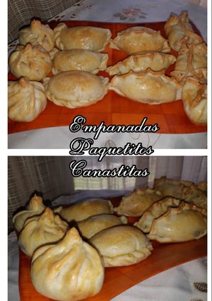 Una foto de Empanadas, Paquetitos, Canastitas de Carne y Acelga😋