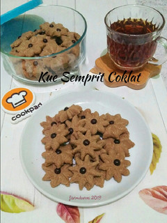 Foto resep Kue Semprit Coklat