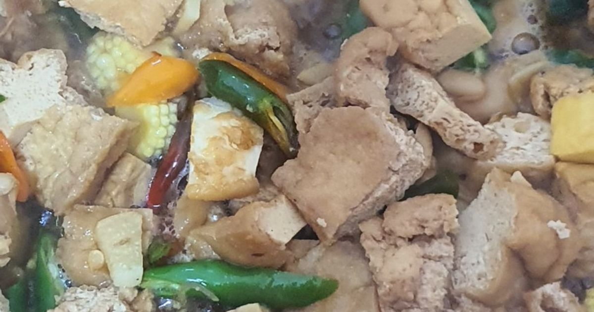 Tumis Tahu Putren