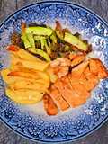 Baked Chicken Breast and Vegetables (Eat Clean)