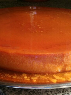 Una foto de Flan de Calabaza