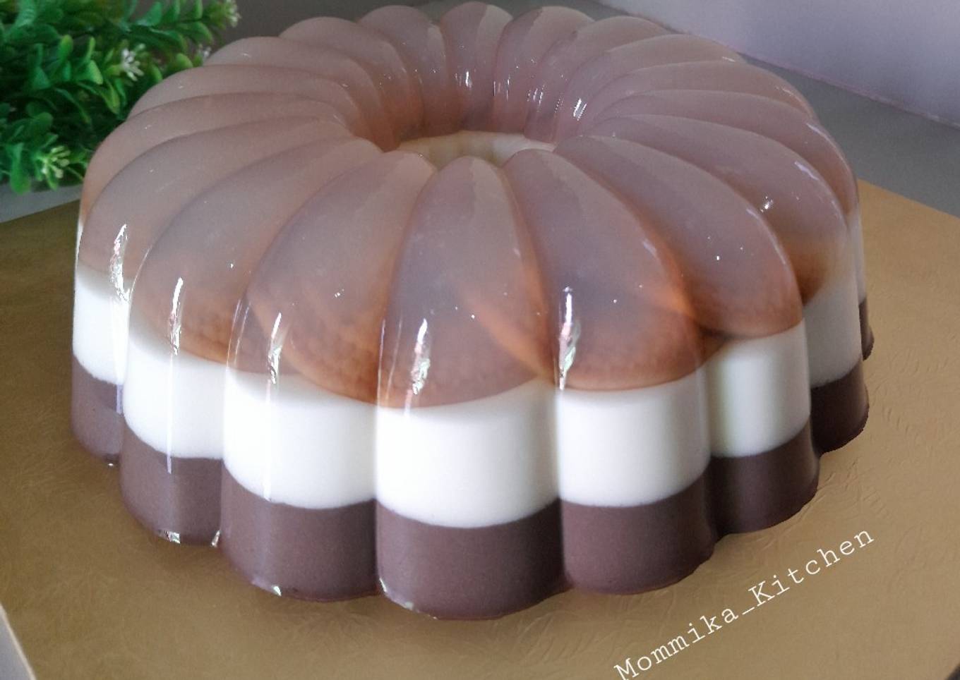 Resep Regal Choco Vanilla Pudding Anti Gagal