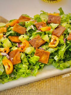 Fattoush Salad ainihin hoton girkin
