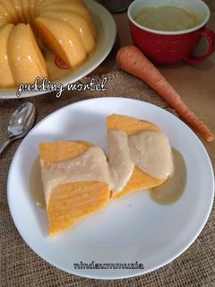 Foto resep Pudding Wortel Vla Karamel