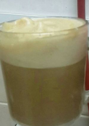 صورة لوصفة نسكافيه بالرغوه