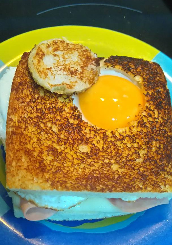 Una foto de Sándwich con huevo