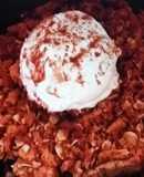 ¡Postre de manzana con galletas de miel TOSH!