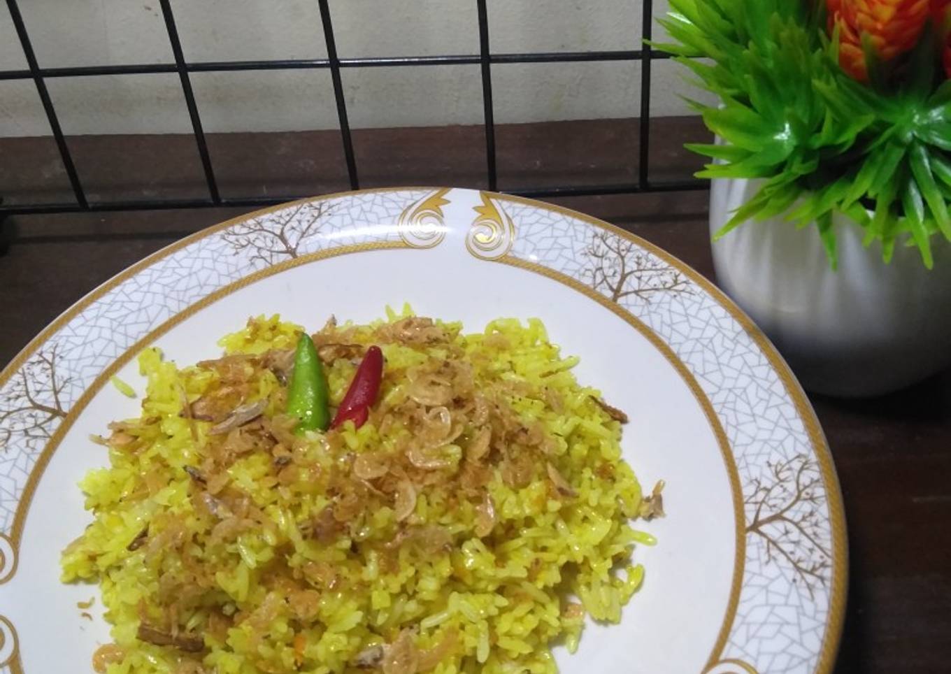 Nasi goreng rebon