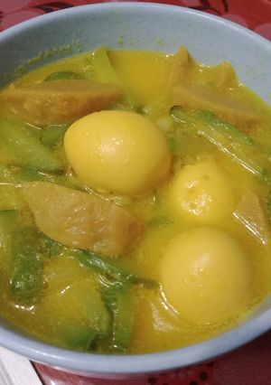 Foto resep Sayur lodeh labu
