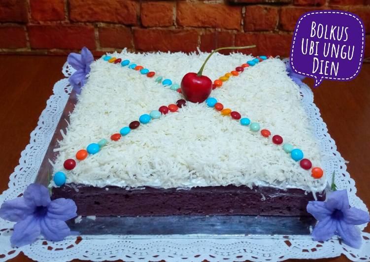 Resep: Bolu kukus ubi ungu 💜 Enak Dan Mudah