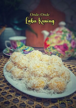 Gambar Onde-Onde Labu Kuning