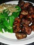 Black Pepper, Garlic, Ginger Riblets
