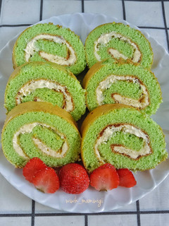 Foto resep BOLU GULUNG pandan