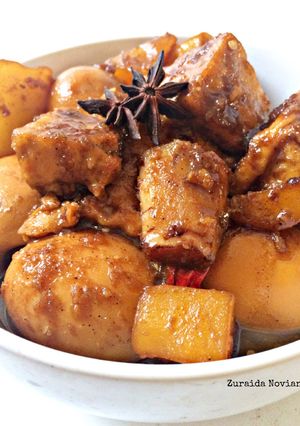 Foto resep Semur Telur, Tahu dan Kentang