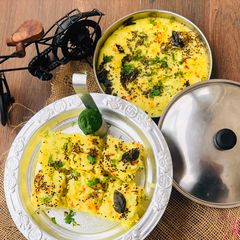 A picture of Instant Dhokla.