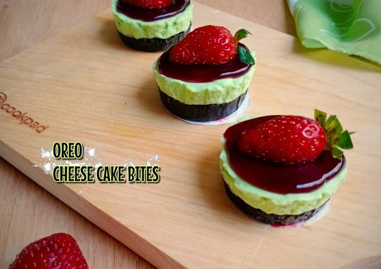 Resep Oreo Cheese Cake Bitesno Bake Yang Renyah