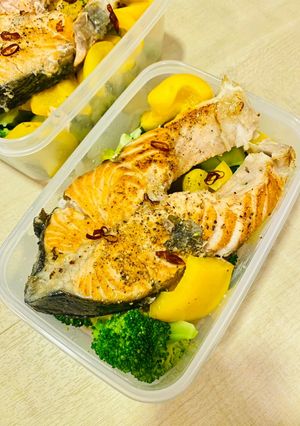 A picture of Simple one pan meal.