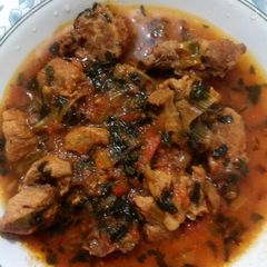 A picture of Stewed beef.
