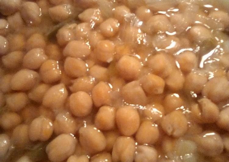 Simple Way to Make Award-winning Garbanzo Beans