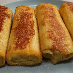 A picture of Banana Bread Toast (Only 3 Ingredients).