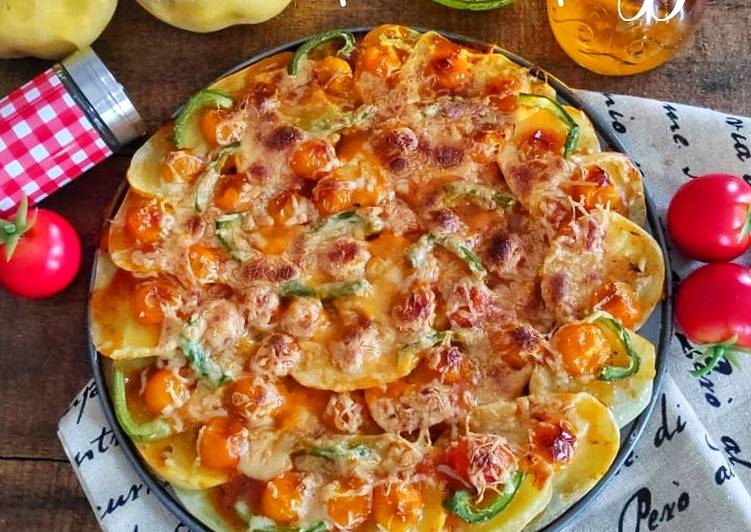 Langkah Mudah untuk Membuat Potato Pizza🍕🍕🍕, Sempurna