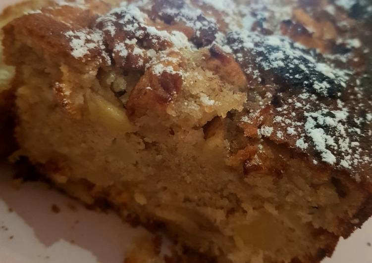 Bizcocho de manzana y canela