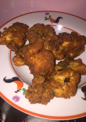 Foto resep Ayam tepung daun bawang
