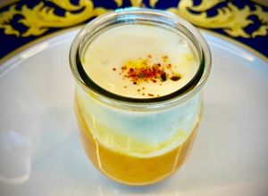 Foto principal de Sopa fría de manzana y cebolla (en Thermomix)