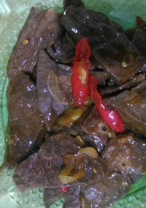 Foto resep Paru Sapi pedas manis