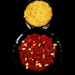 A picture of Gajar Gud Ka Halwa.
