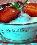 Fresón con yoghurt griego