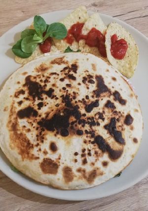 Una foto de Quesadilla bulevar