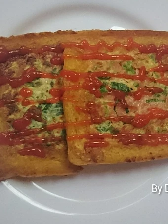 Langkah Gampang Membikin Resep Ropang Egg Cheese Sausage yang Lezat Anti Ribet, Mantap