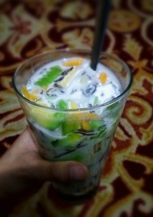 Foto resep Es Pelangi Ceria