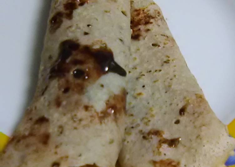 Crepes de trigo sarraceno sin gluten, sin fructosa, sin lactosa