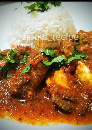A picture of Goan fish Curry.
