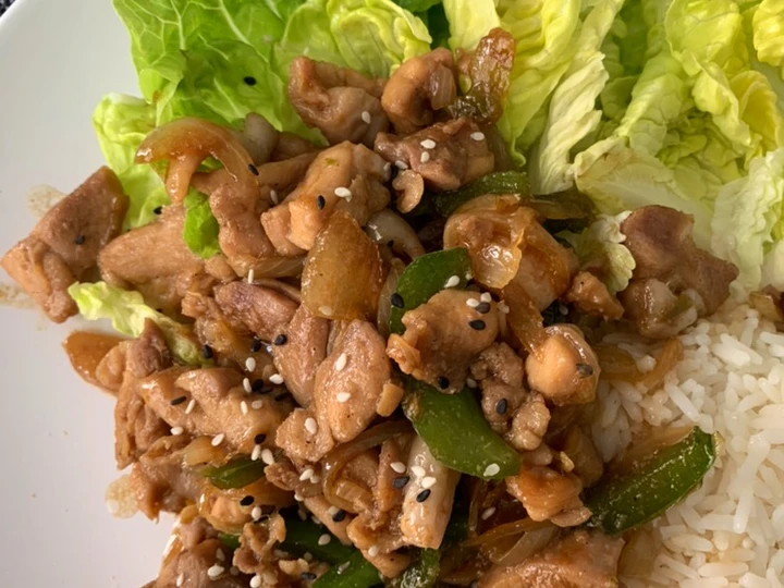 Langkah Mudah untuk Menyiapkan Resep Chicken Teriyaki simple (dg Sauce Teriyaki) yang  Bikin Ketagihan Anti Ribet, Mantap Sekali