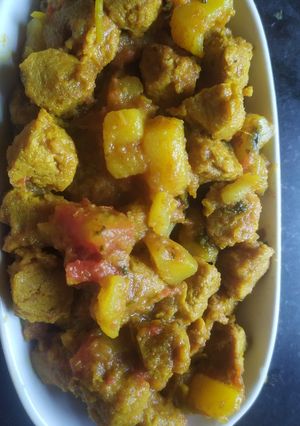সয়াবিন তরকারি (soyabean tarkai recipe in Bengali) রেসিপির প্রধান ছবি