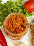 Fresh Red Chili 🌶️ & Gralic 🧄 Chutney(Winter Special)