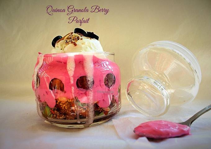 How to Prepare Any-night-of-the-week Quinoa Granola Berry Parfait