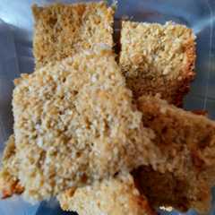 Una foto de Cuadraditos de avena y coco
