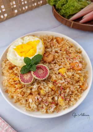 Foto resep Nasi Goreng Kecombrang