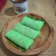 Kulit Dadar gulung (isi unti Kelapa)