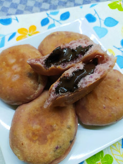 Foto resep 💜 Donat Ubi Ungu~