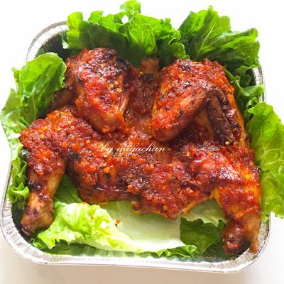 Resep Ayam Bakar Oven Utuh Oleh Memey Kitchen Cookpad