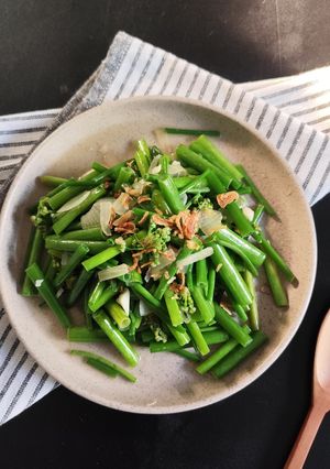 Foto resep Tumis Daun Prei