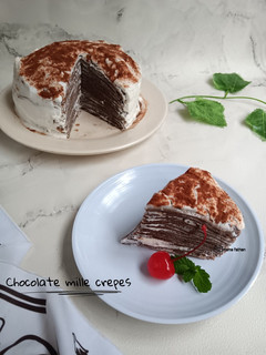 Foto resep Chocolate mille crepes